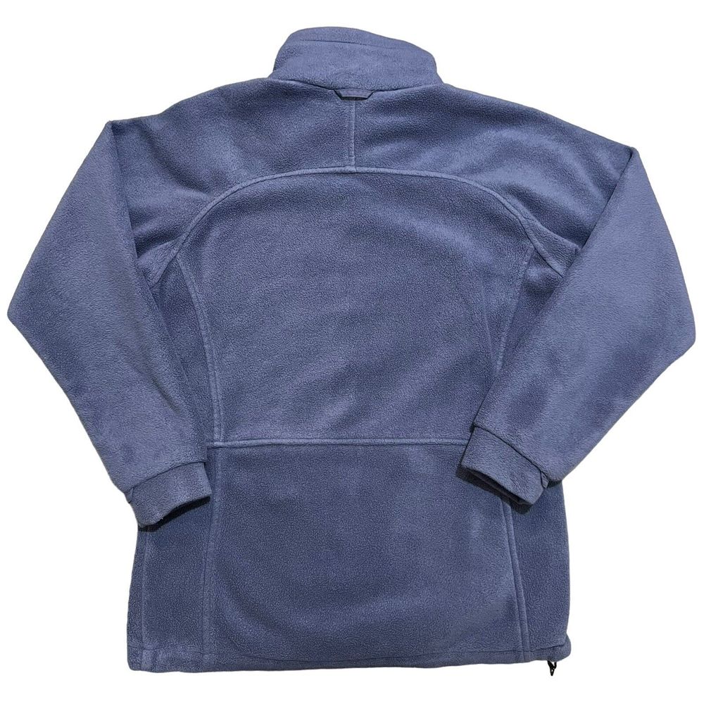 Columbia Fleece Women’s FullZip Jacket Blue Soft Shell Outer Interchange Medium - Picture 3 of 9